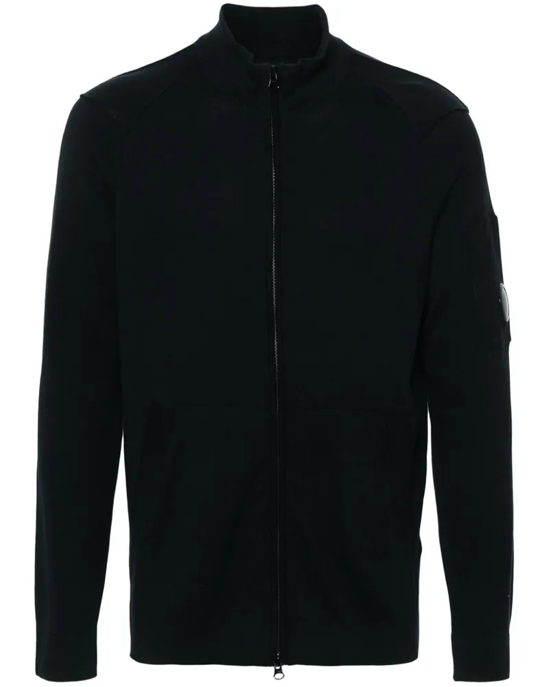 C.P. Company Cardigan mit Lens-Detail - Blau Blau