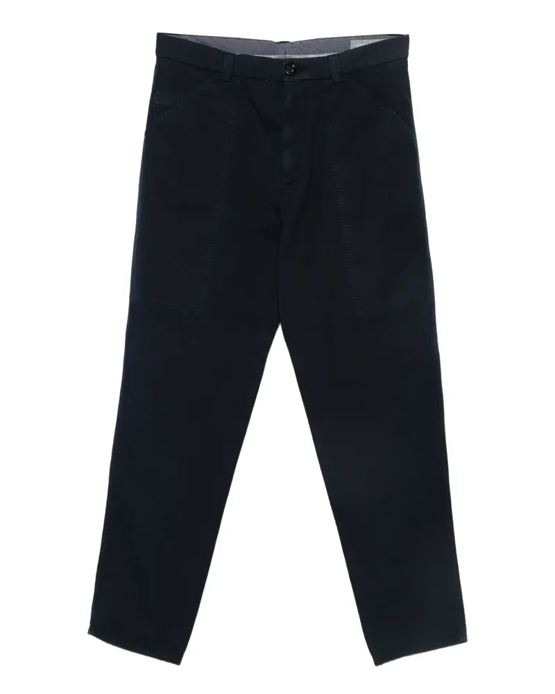 Brunello Cucinelli Hose mit Einsätzen - Blau Blau
