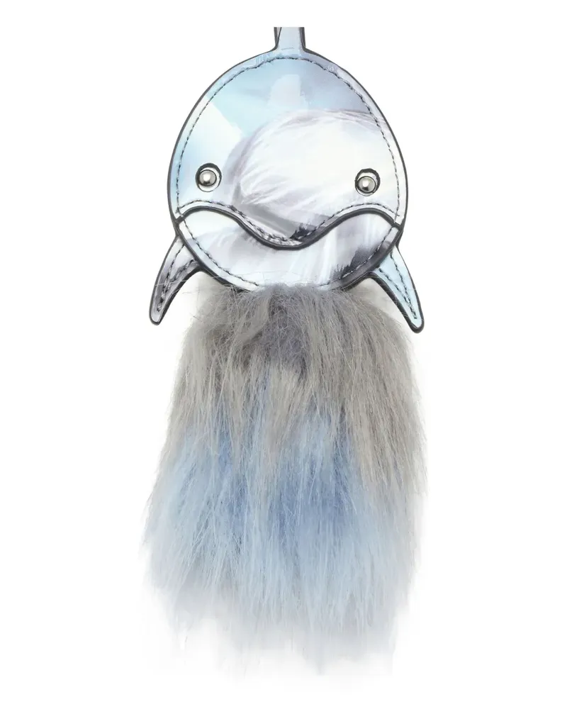 Diesel dolphin fur charms ii keyring - Blau Blau