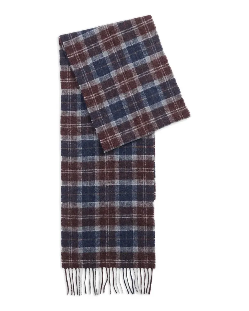 Barbour Schal mit Schottenkaro - Blau Blau