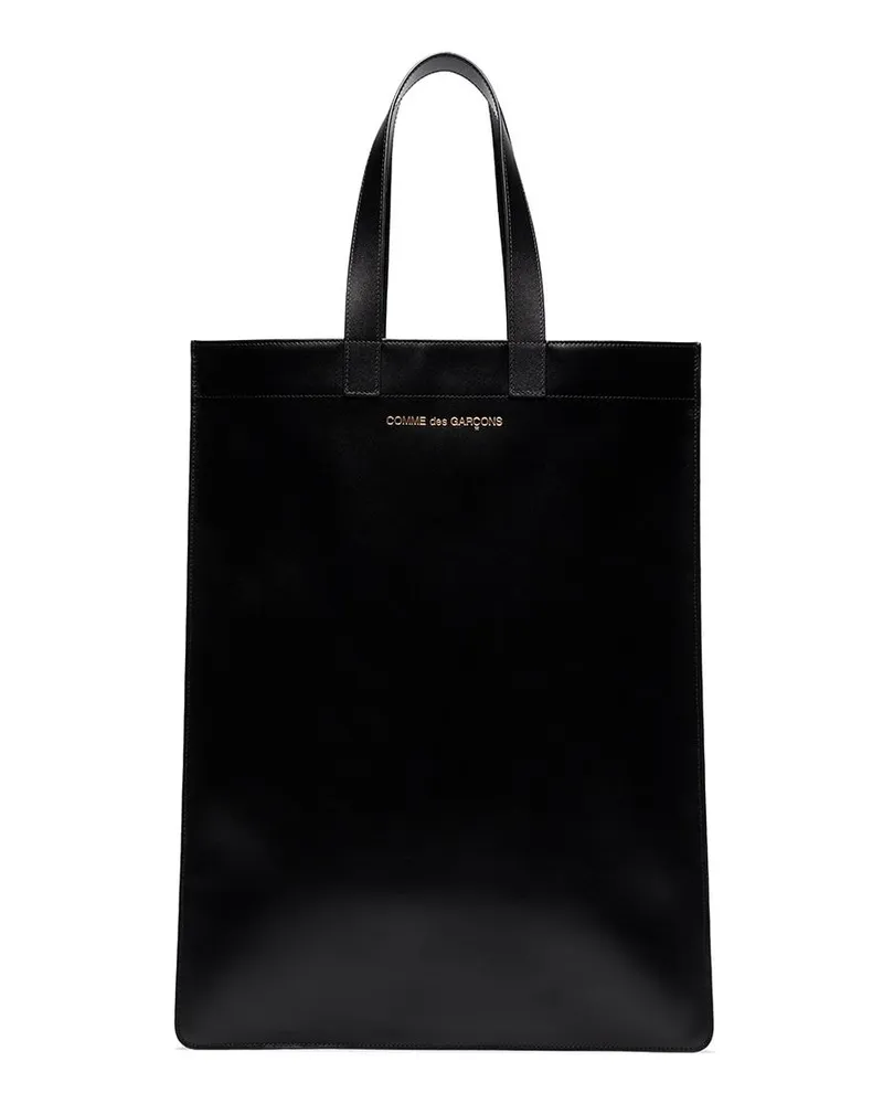 Comme des Garçons Klassischer Shopper Schwarz