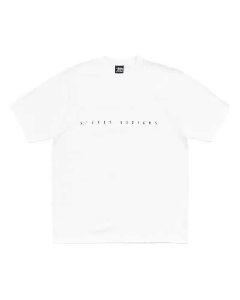 Stüssy Kastiges T-Shirt - Weiß Weiß