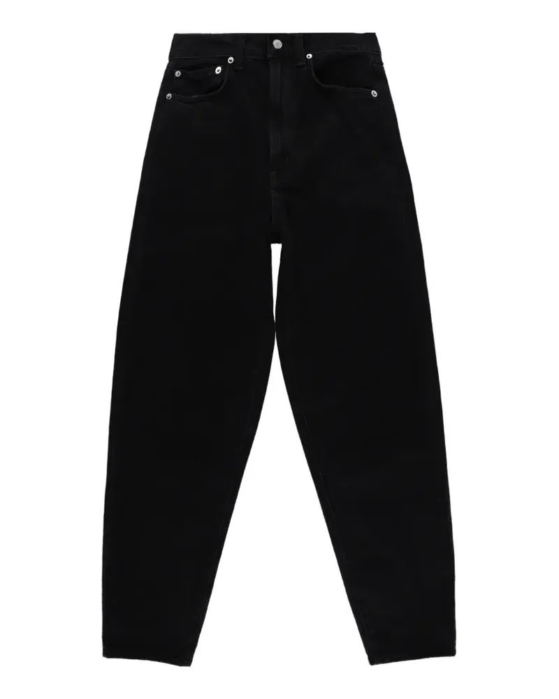 AGOLDE 80's belt-loops jeans - Schwarz Schwarz