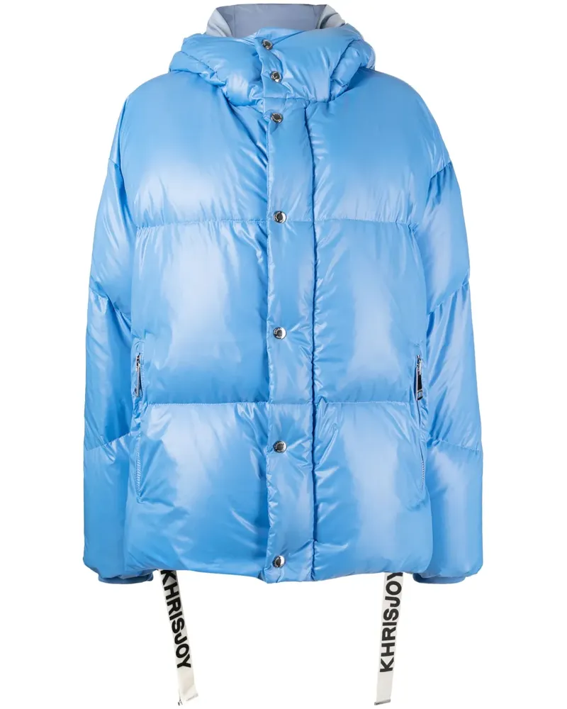KHRISJOY Gefütterte Khrisman Kapuzenjacke - Blau Blau