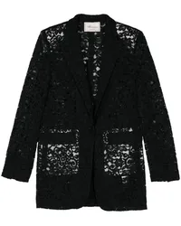 Blumarine Blazer mit Schnürung Schwarz