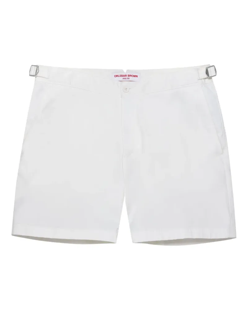 Orlebar Brown Halbhohe Bulldog Chino-Shorts - Weiß Weiß