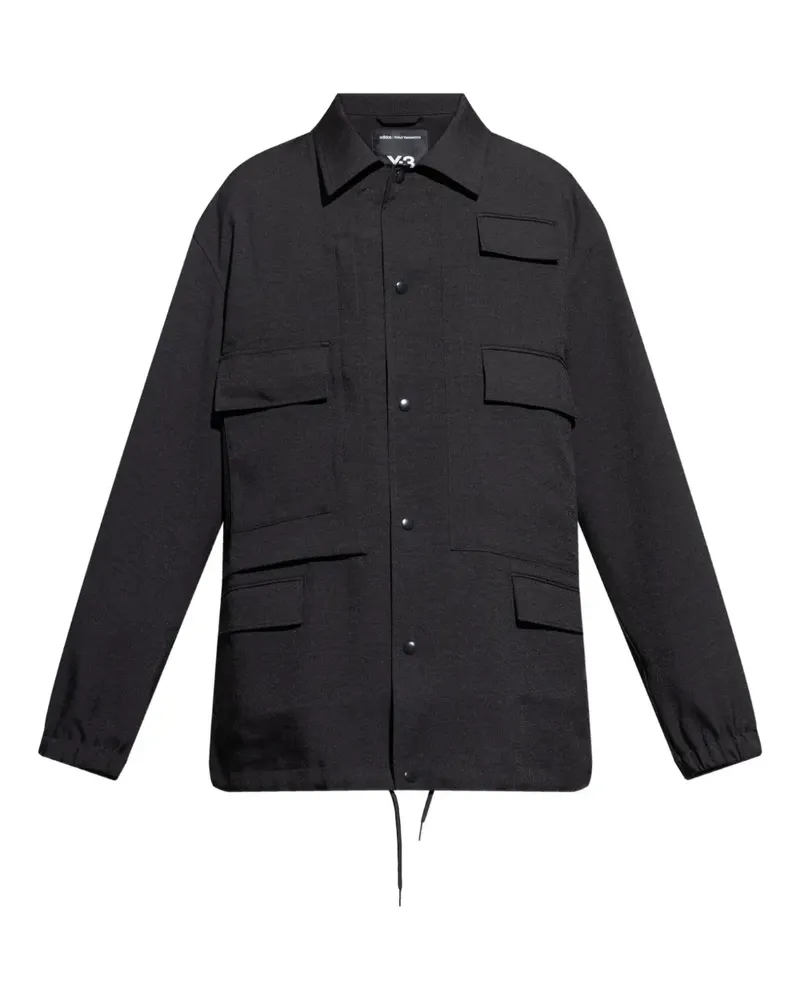 Y-3 Jacke mit mehreren Taschen - Schwarz Schwarz
