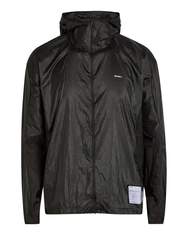 Satisfy Diamond Fuse Windbreaker - Schwarz Schwarz