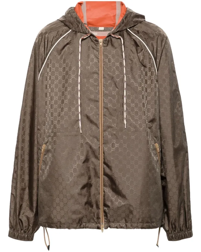 Gucci Jacke mit GG - Braun Braun