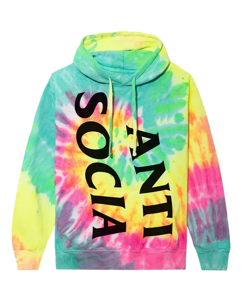 Anti Social Social Club Hoodie mit Batik-Print - Nude Nude