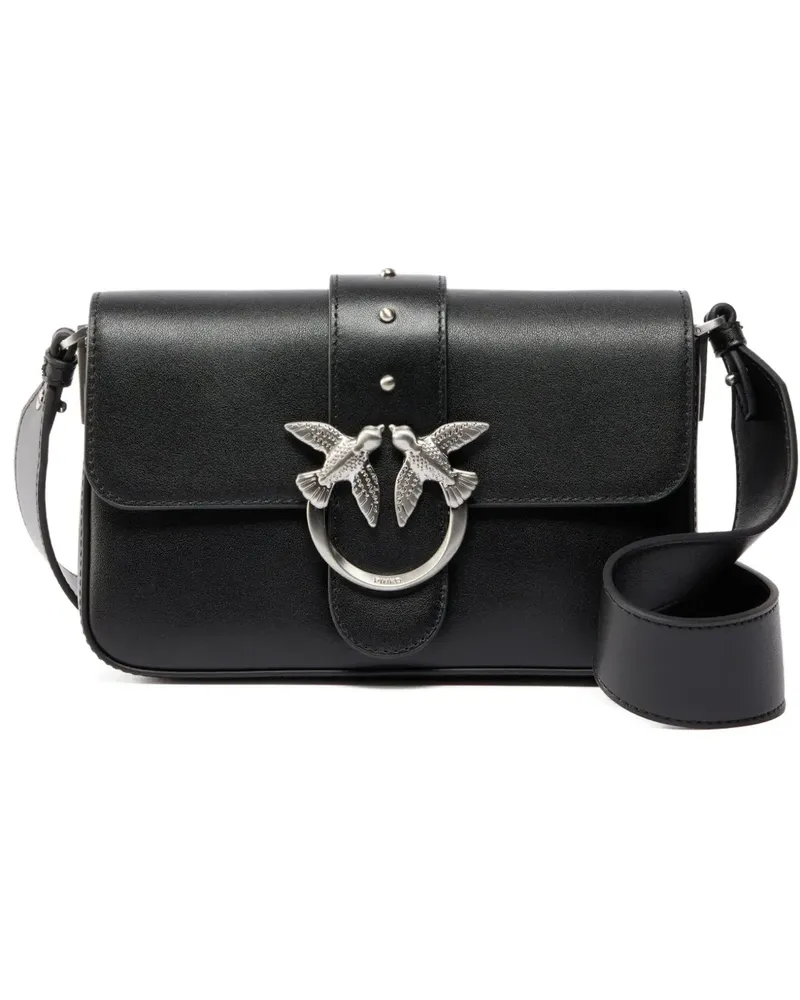 Pinko Mini Love Umhängetasche - Schwarz Schwarz