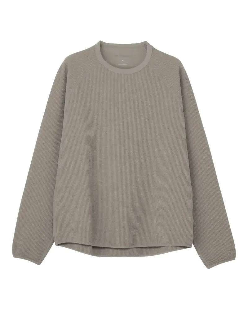 Goldwin waffle-knit raglan-sleeve T-shirt - Nude Nude