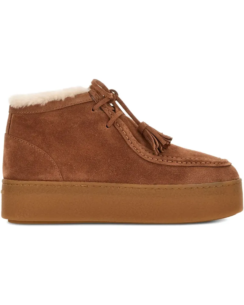 Hogan Stiefel aus Wildleder - Braun Braun
