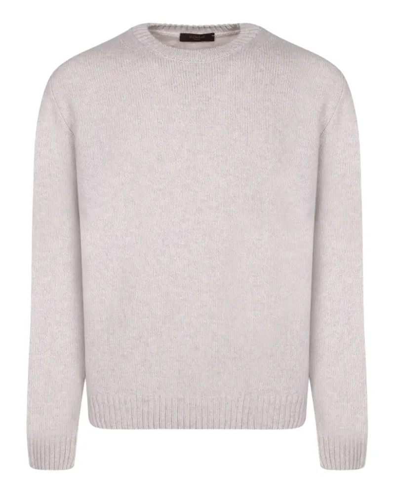 Zanone Gestrickter Pullover - Grau Grau