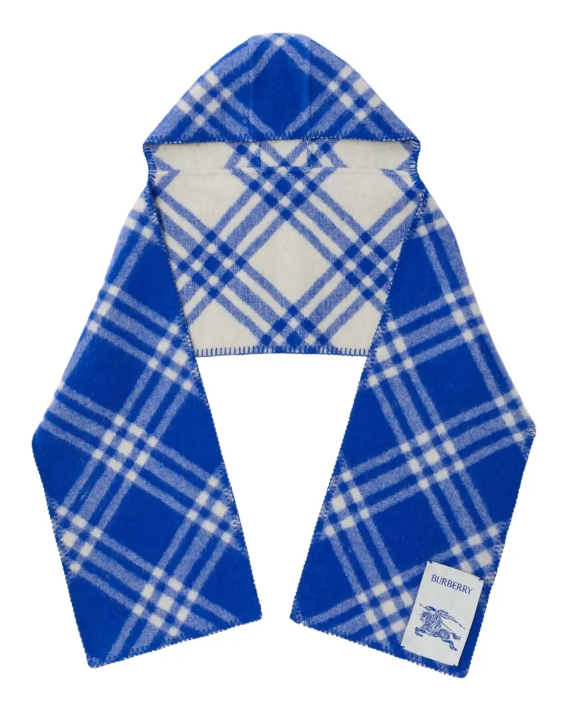 Burberry Karierter Schal - Blau Blau