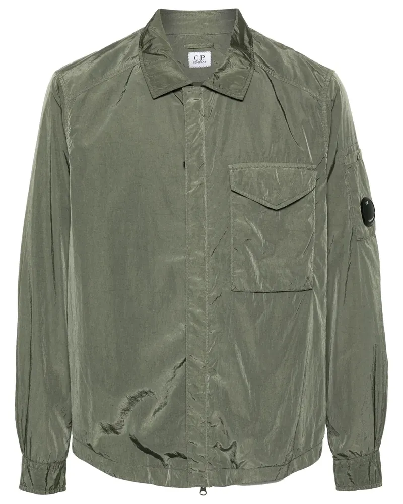 C.P. Company Chrome-R Lens Hemdjacke - Grün Grün