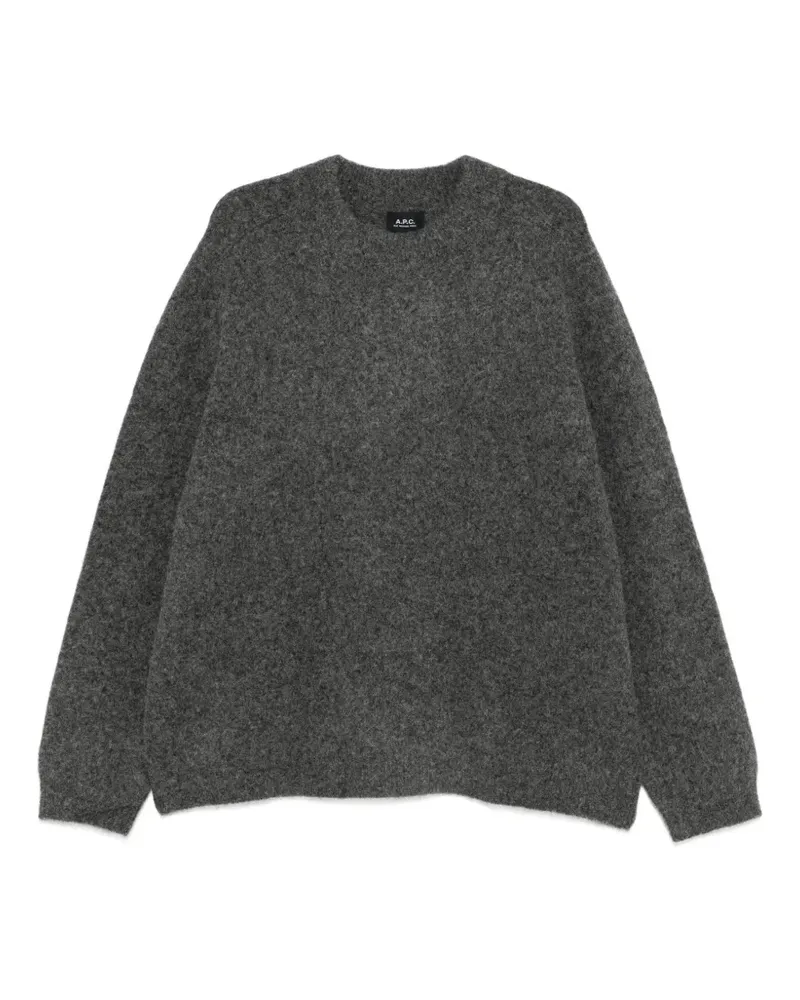 A.P.C. Langärmeliger Pullover - Grau Grau