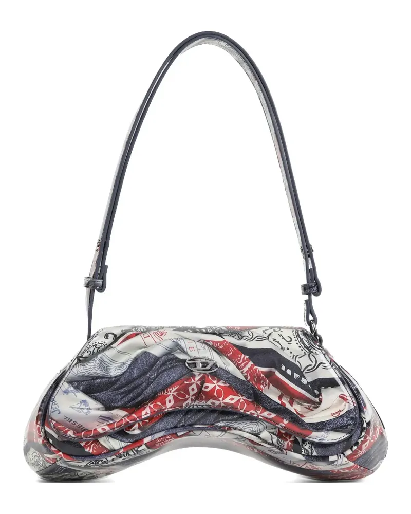 Diesel Play Schultertasche - Rot Rot