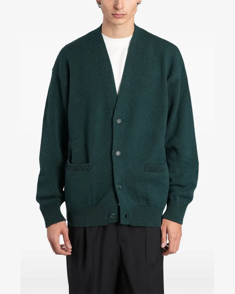 Laneus Cardigan mit V-Ausschnitt - Grün Grün