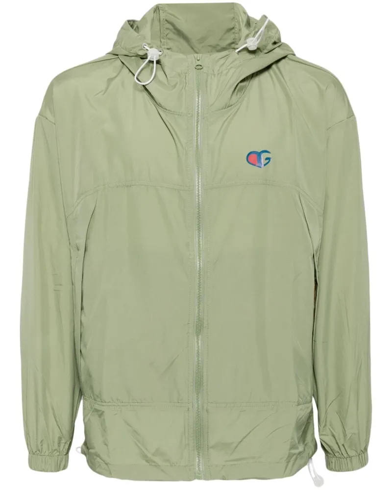 Ground Zero Leichte Jacke mit Logo-Print - Grün Grün