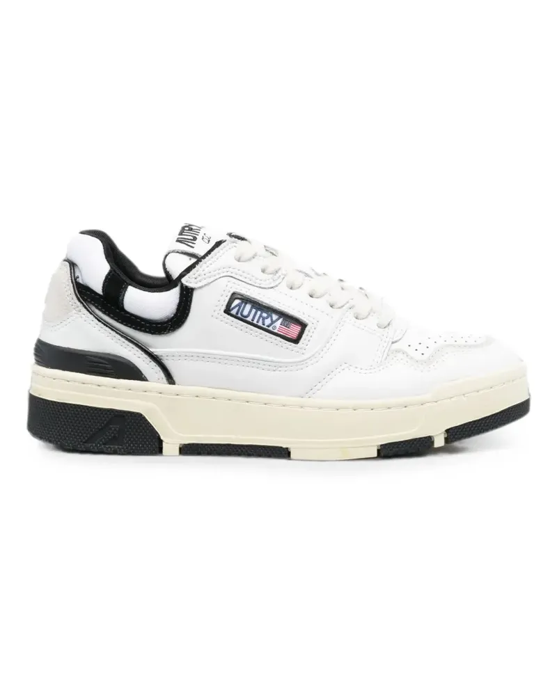 AUTRY CLC Sneakers mit Ledereinsätzen - Weiß Weiß