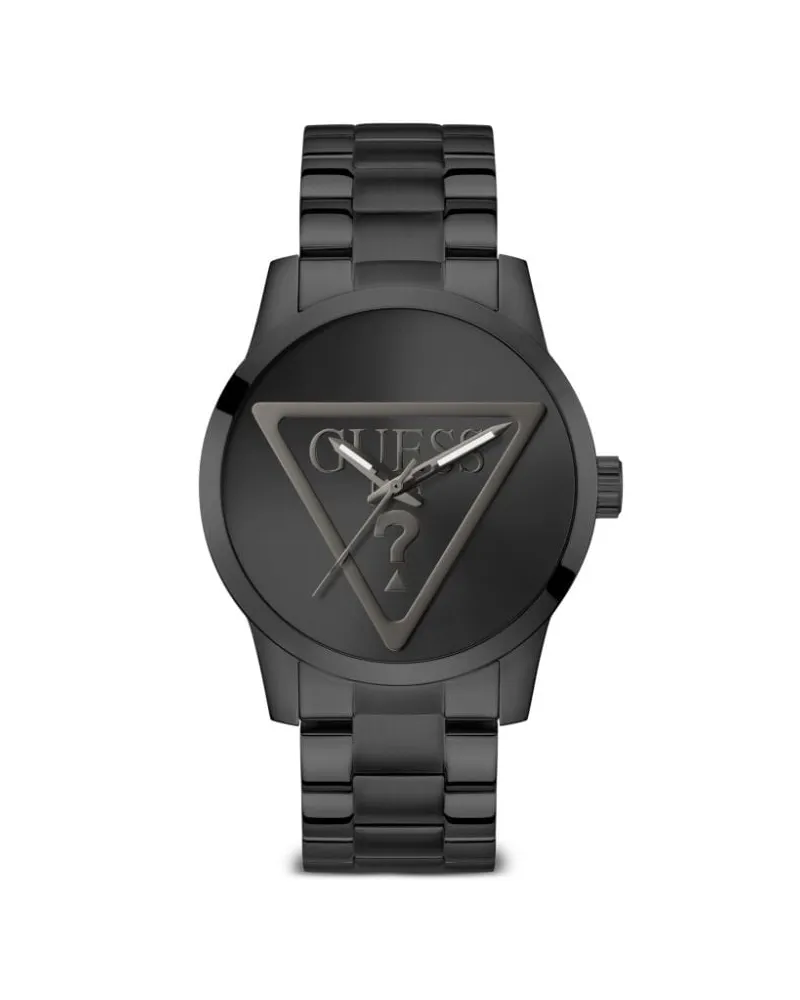 Guess Badge 44mm - Schwarz Schwarz