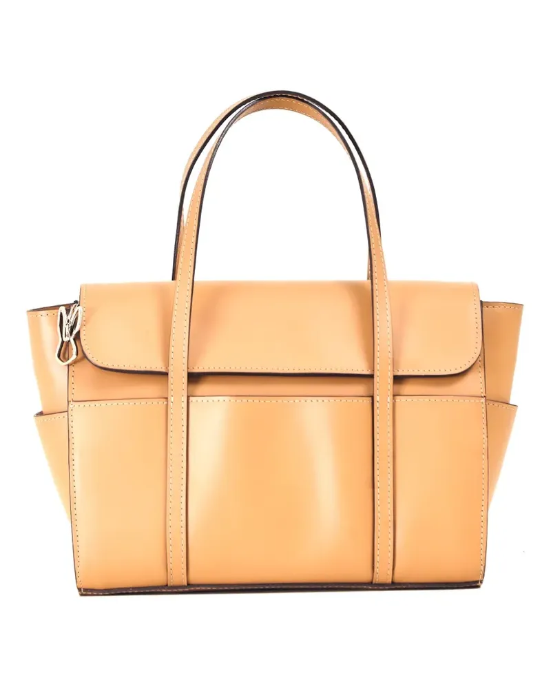 Gloria Coelho Handtasche aus Leder - Nude Nude