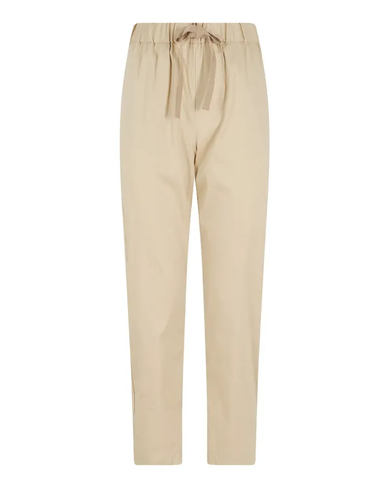 Semicouture Buddy drawstring-waist trousers - Nude Nude