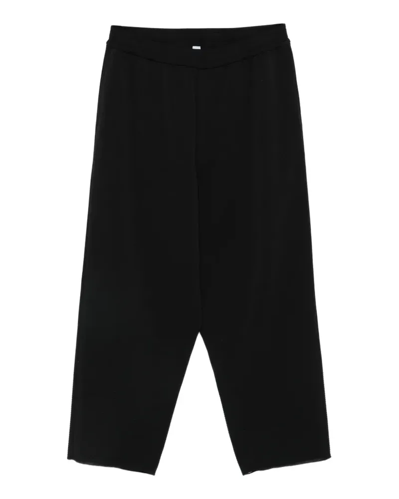 CFCL elasticated-waistband trousers - Schwarz Schwarz