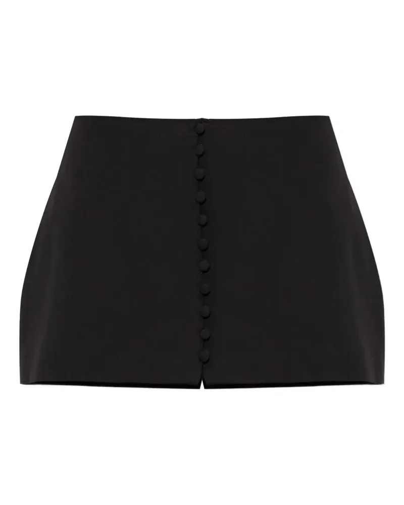 Cult Gaia Shorts mit Knöpfen - Schwarz Schwarz