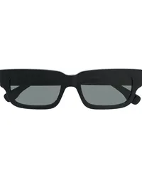 RETROSUPERFUTURE Eckige Sonnenbrille Schwarz