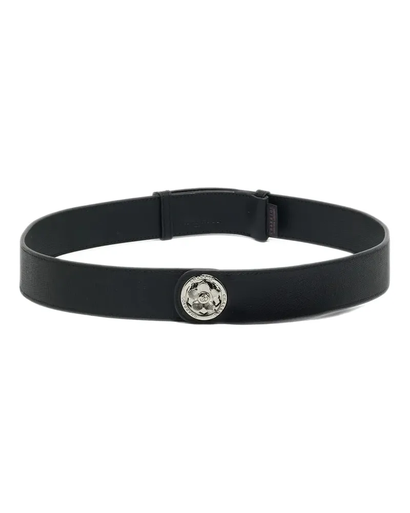 CHARRIOL floral-buckle adjustable belt - Schwarz Schwarz