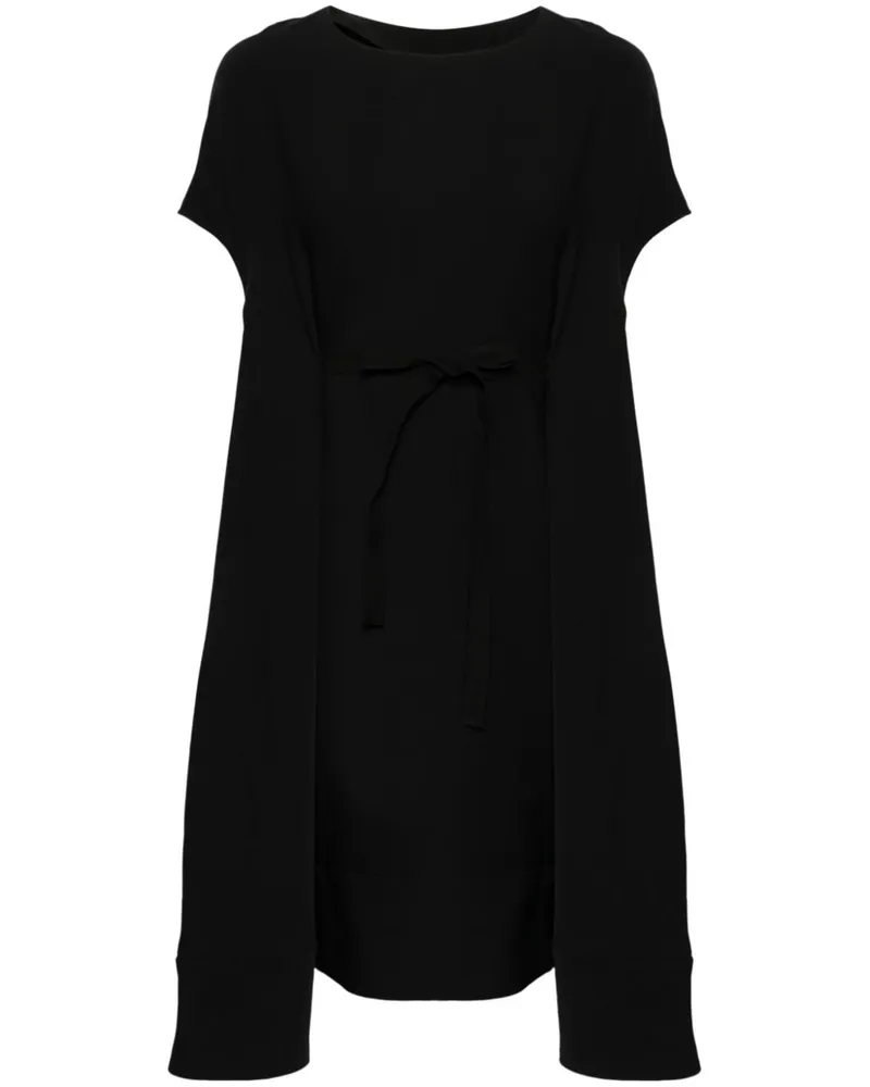 Maison Margiela Kleid mit Schleifenverschluss - Schwarz Schwarz
