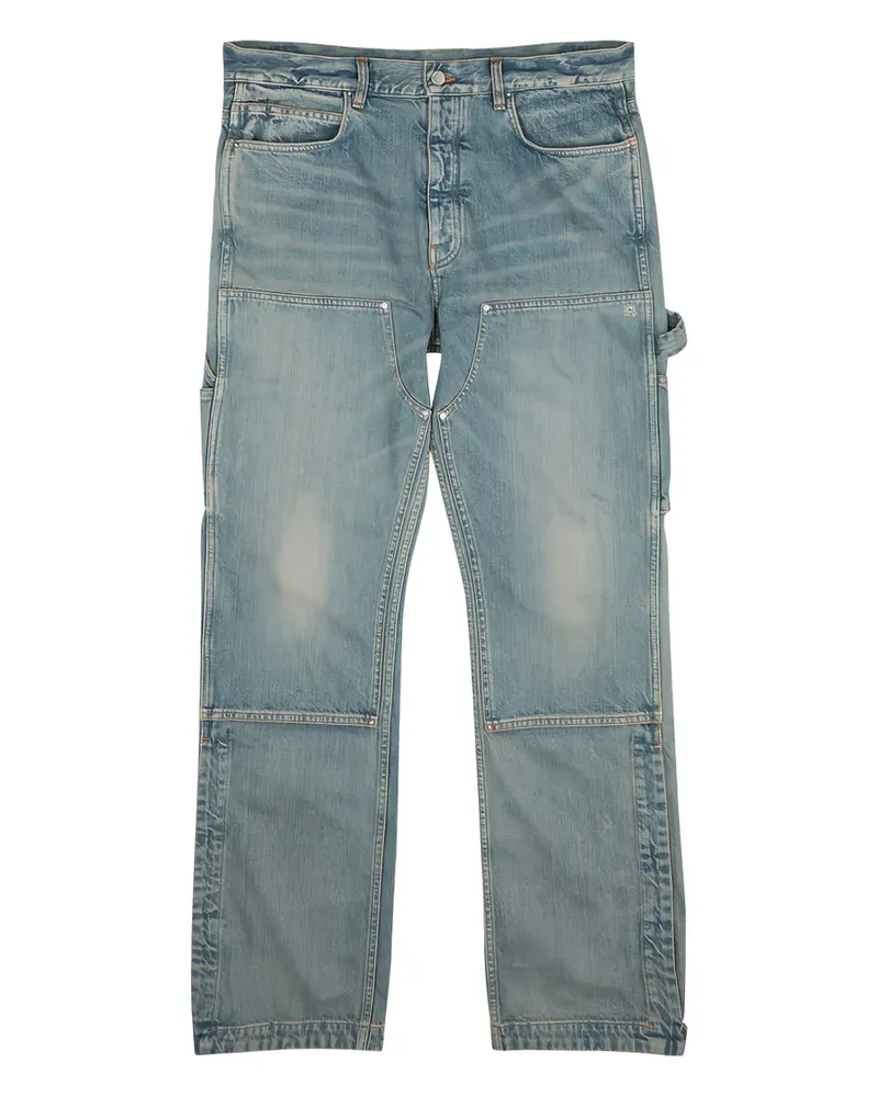 Amiri Carpenter Jeans mit Einsätzen - Blau Blau