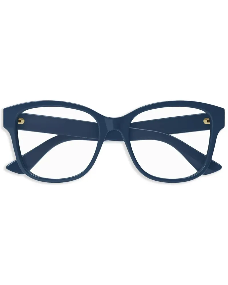 Gucci Gestell mit Logo-Print - Blau Blau