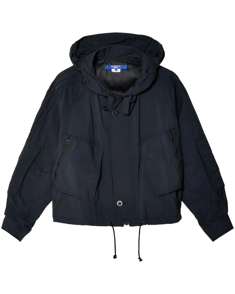 Junya Watanabe Kapuzenjacke mit Knöpfen Schwarz