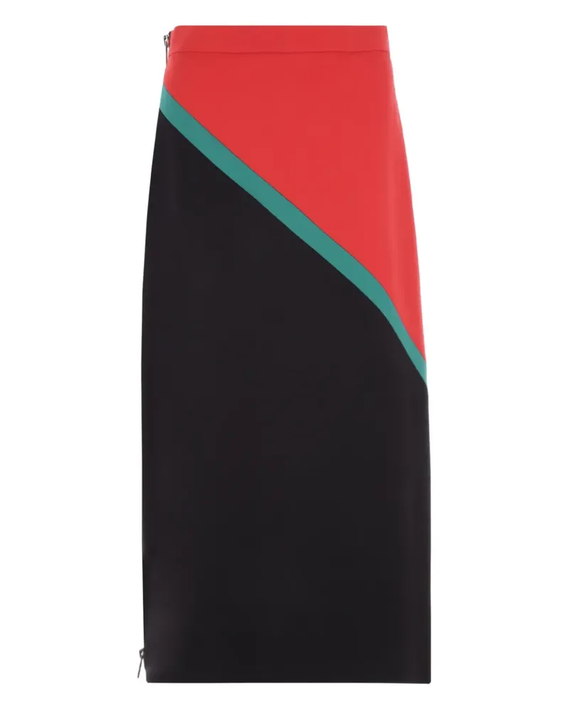Gucci Rock in Colour-Block-Optik - Schwarz Schwarz