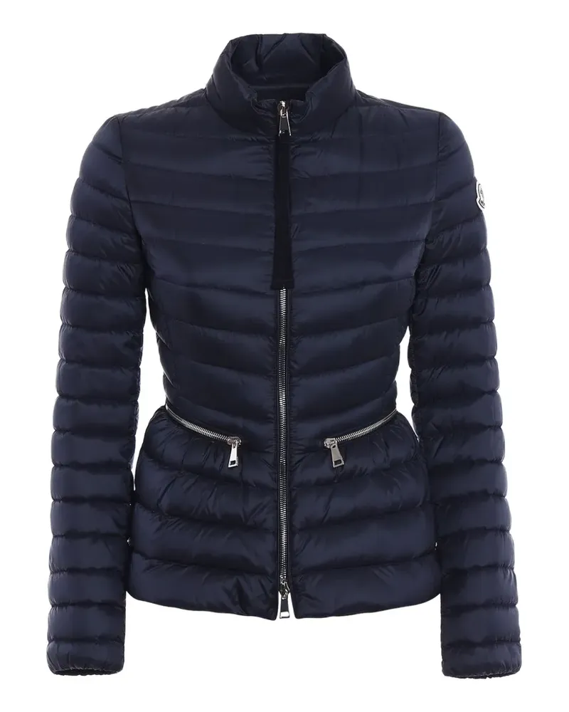 Moncler Agate zipped padded jacket - Blau Blau