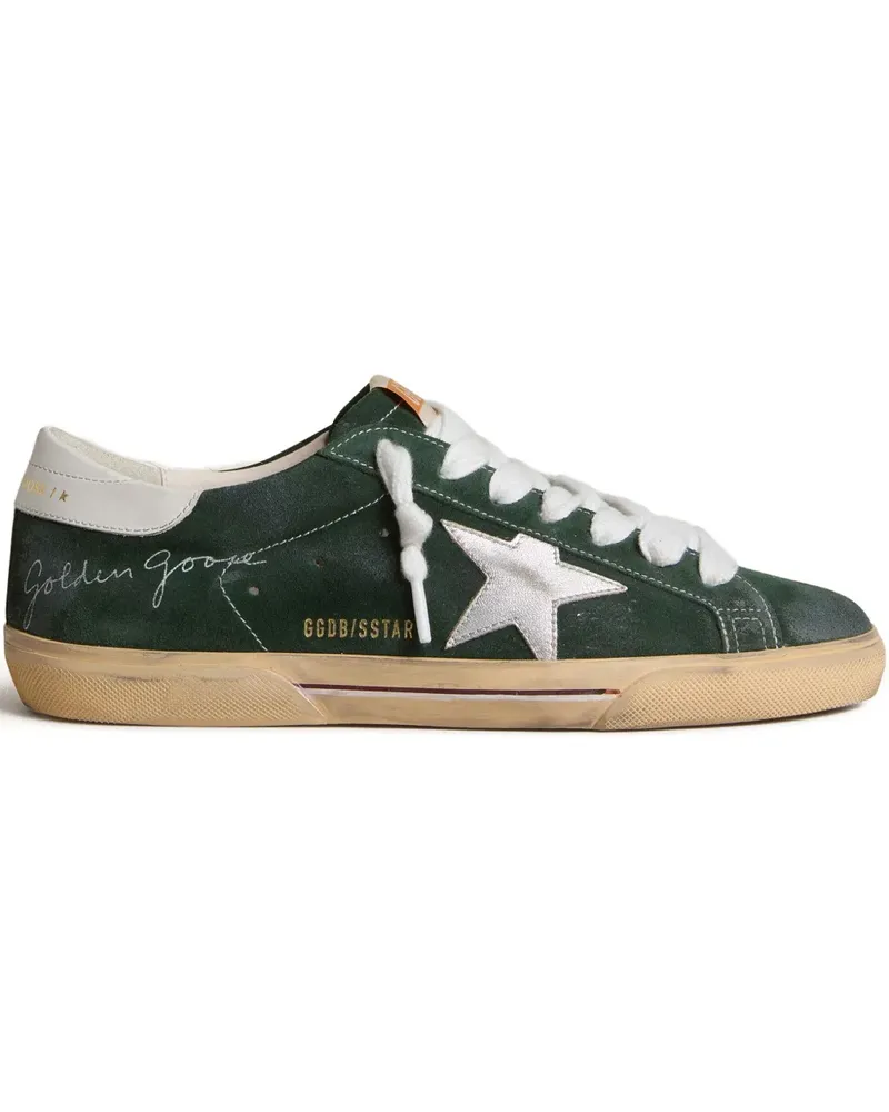 Golden Goose Super-star leather sneakers - Grün Grün