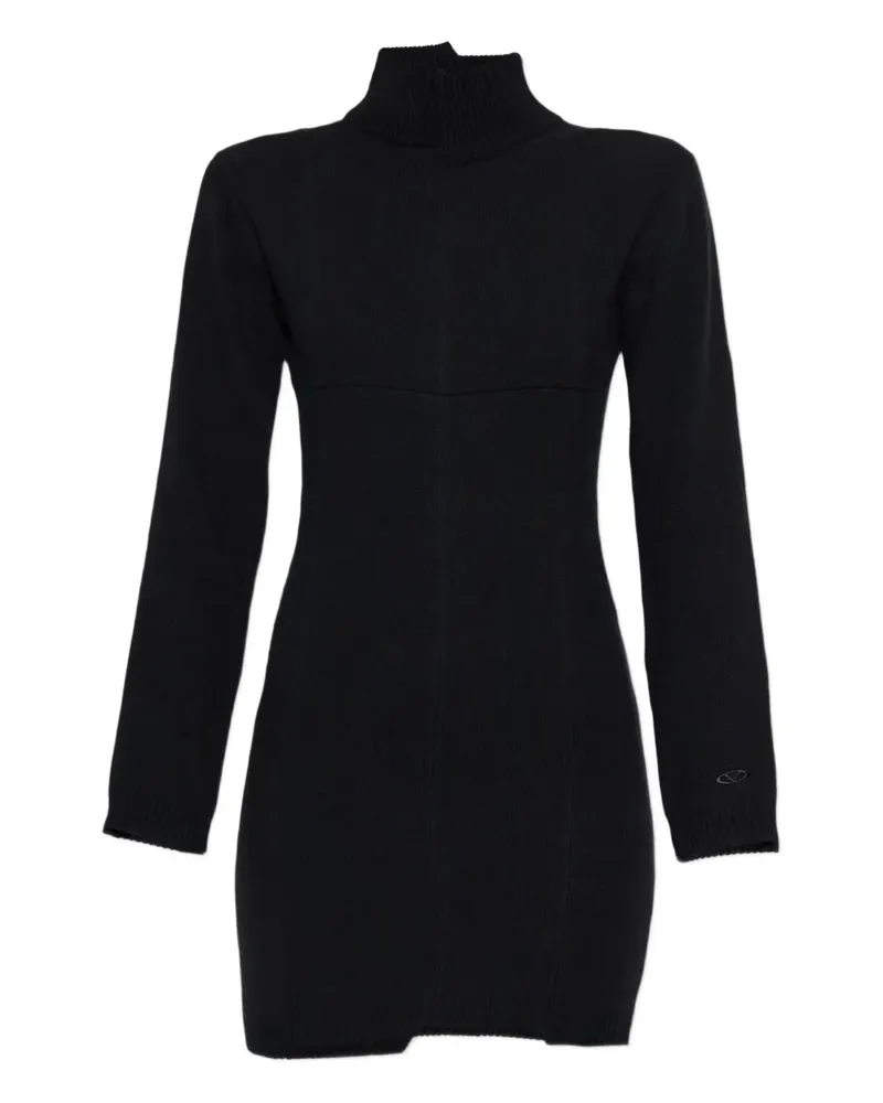 VETEMENTS asymmetric mini dress - Schwarz Schwarz