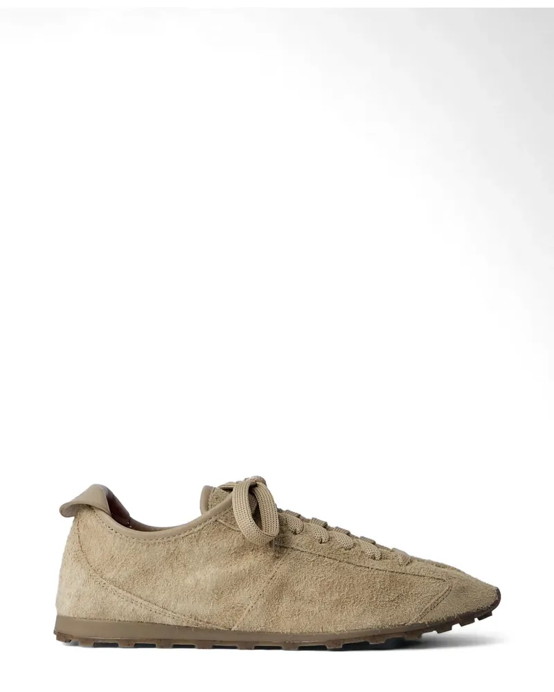 Jacquemus Sneakers aus Wildleder - Nude Nude
