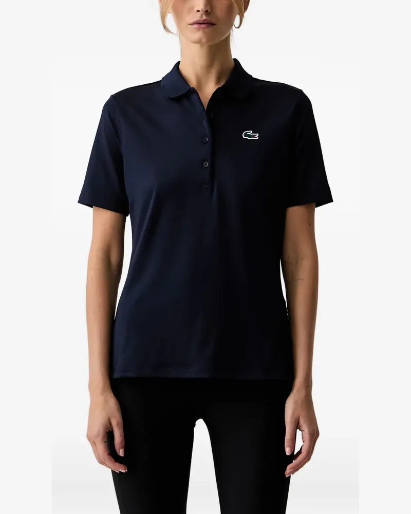 Lacoste Poloshirt mit Logo-Patch - Blau Blau