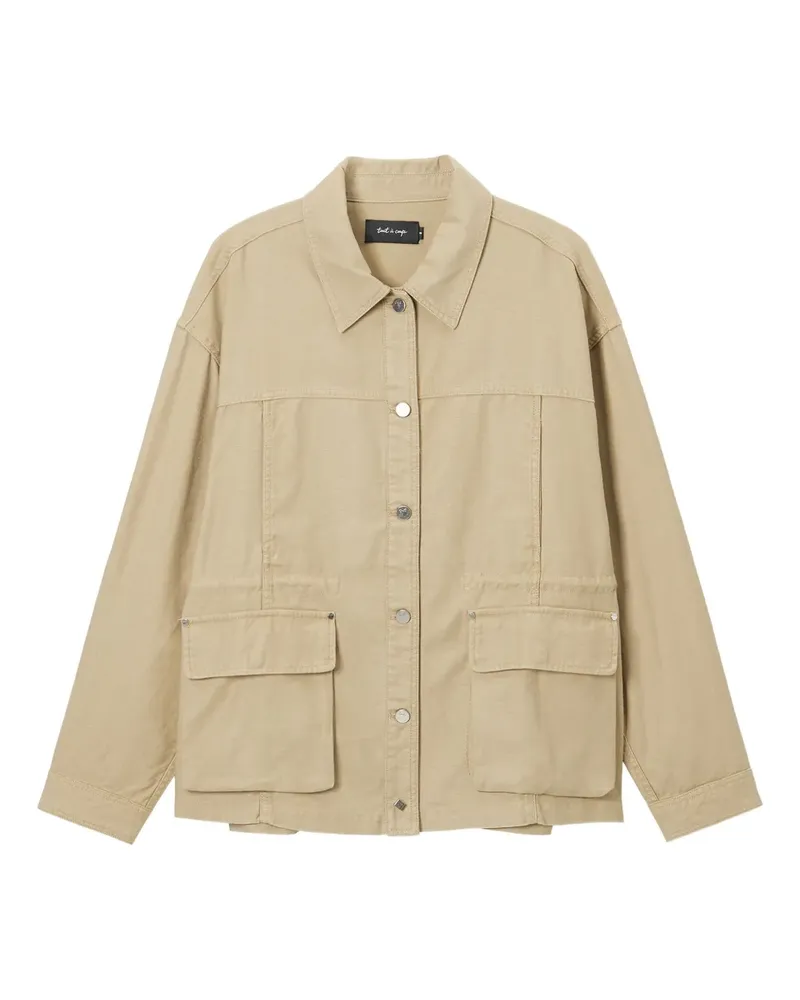 Tout a Coup Utility-Jacke mit Taschen - Nude Nude