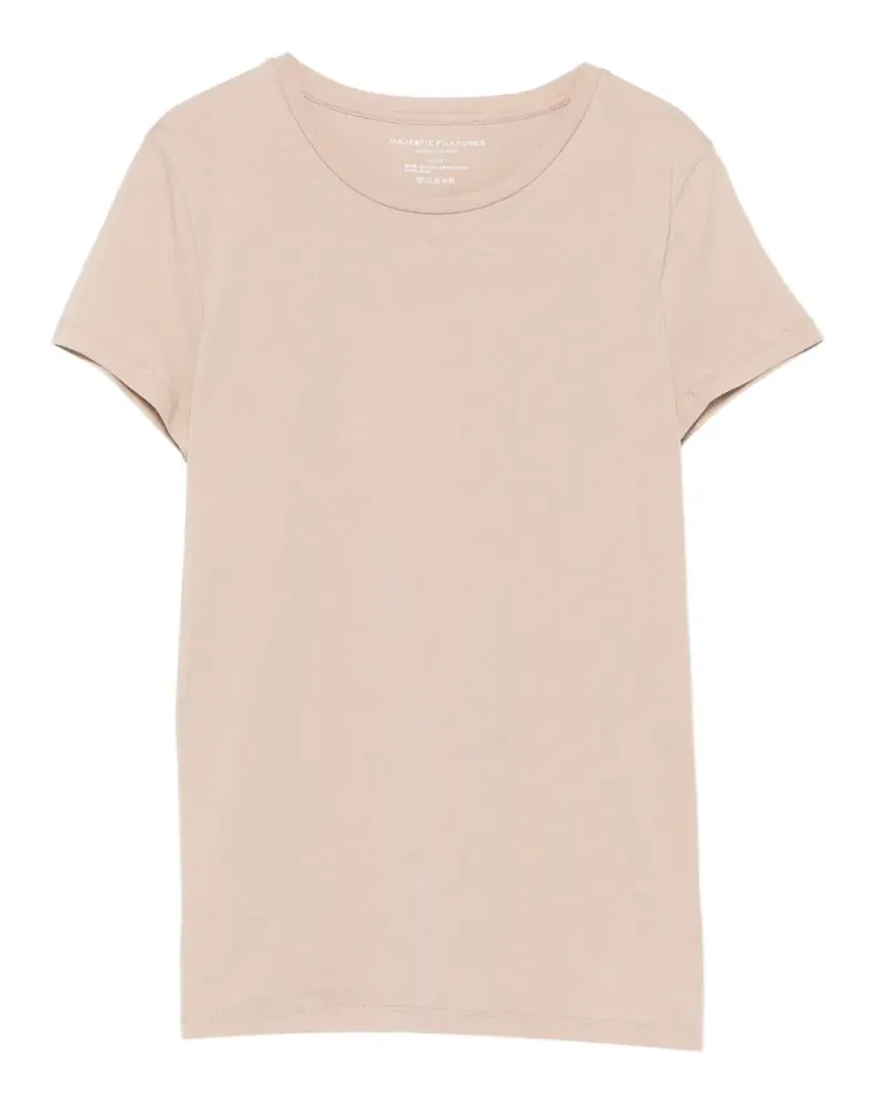Majestic short-sleeve T-shirt - Nude Nude