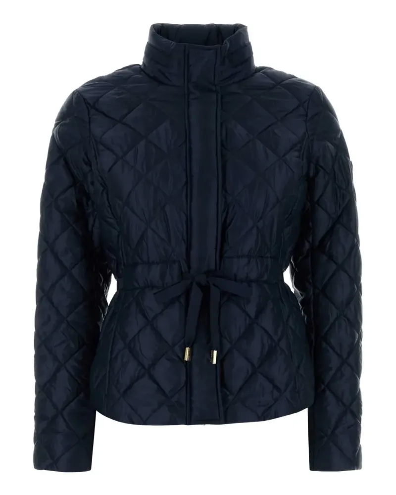 Michael Kors quilted tie jacket - Blau Blau