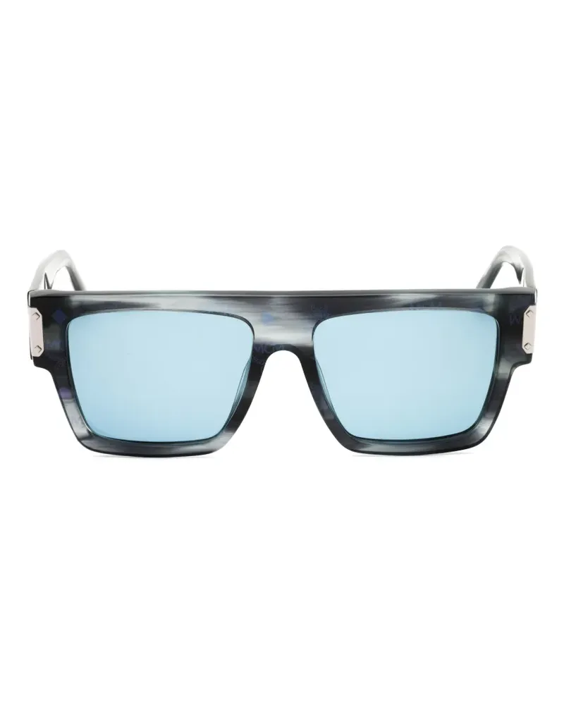MCM rectangle-frame sunglasses - Grau Grau