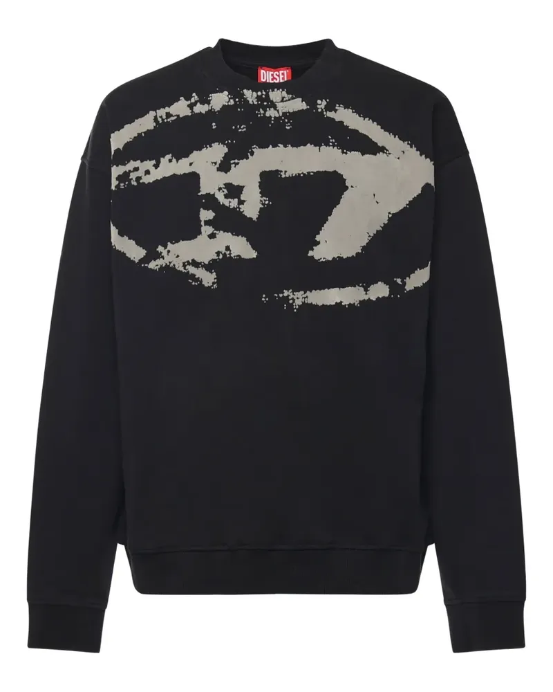 Diesel S-Boxt Sweatshirt - Schwarz Schwarz