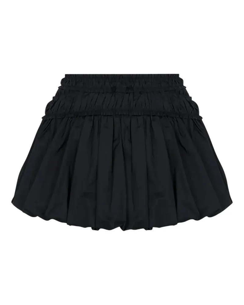 Ulla Johnson Nicolette bubble-hem mini skirt - Schwarz Schwarz