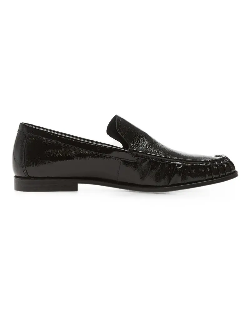 Vagabond Brandi crinkled-finish loafers - Schwarz Schwarz