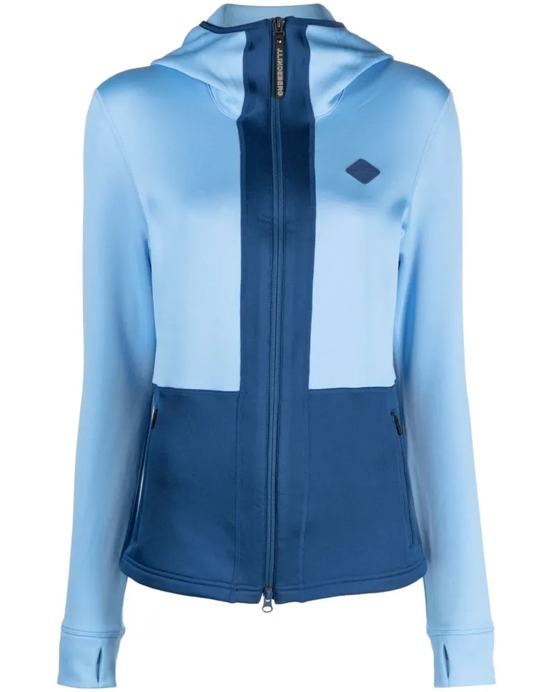 J.Lindeberg Langer Hoodie - Blau Blau
